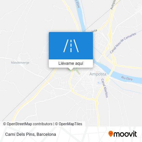 Mapa Camí Dels Pins