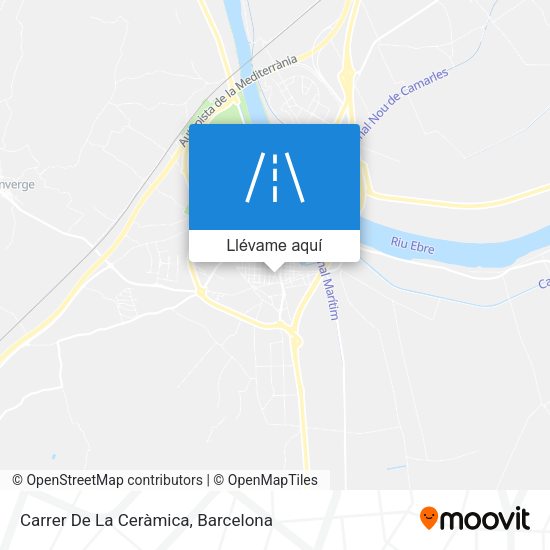 Mapa Carrer De La Ceràmica