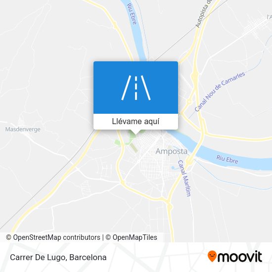 Mapa Carrer De Lugo