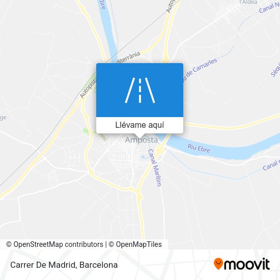 Mapa Carrer De Madrid