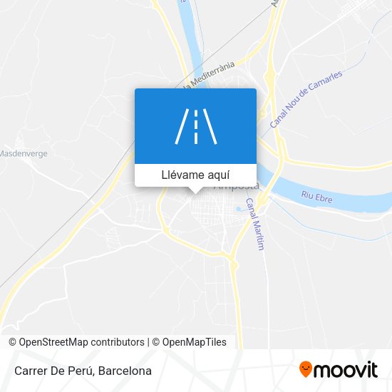 Mapa Carrer De Perú