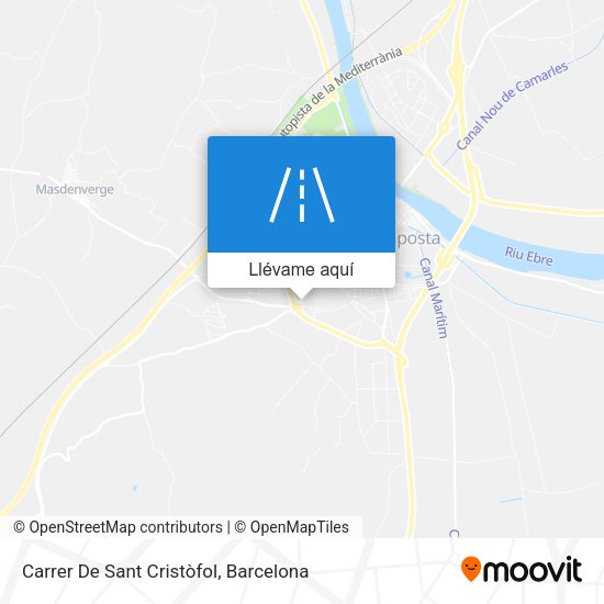 Mapa Carrer De Sant Cristòfol