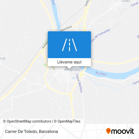 Mapa Carrer De Toledo