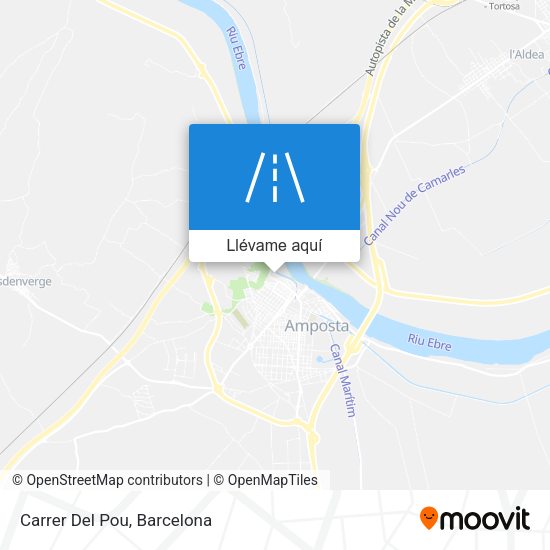 Mapa Carrer Del Pou
