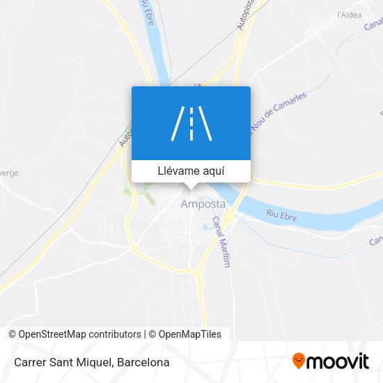 Mapa Carrer Sant Miquel