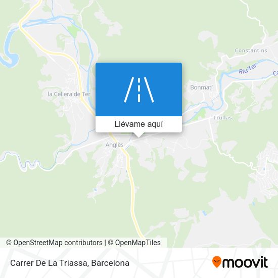 Mapa Carrer De La Triassa