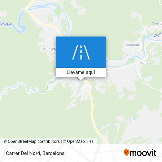 Mapa Carrer Del Nord