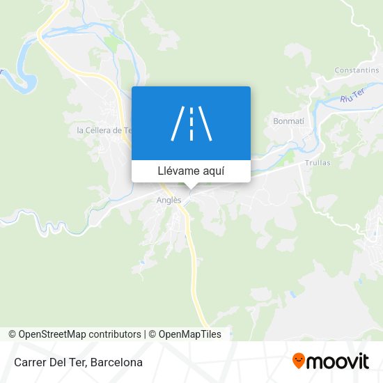 Mapa Carrer Del Ter