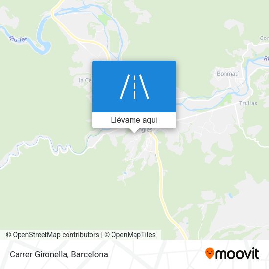Mapa Carrer Gironella