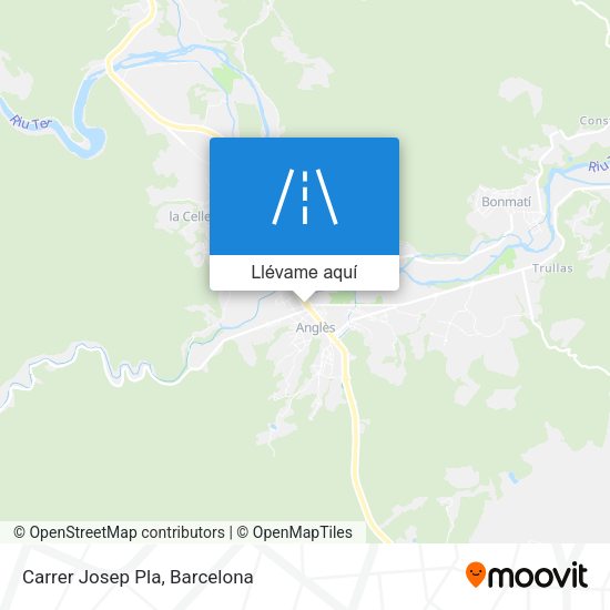 Mapa Carrer Josep Pla
