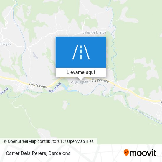 Mapa Carrer Dels Perers