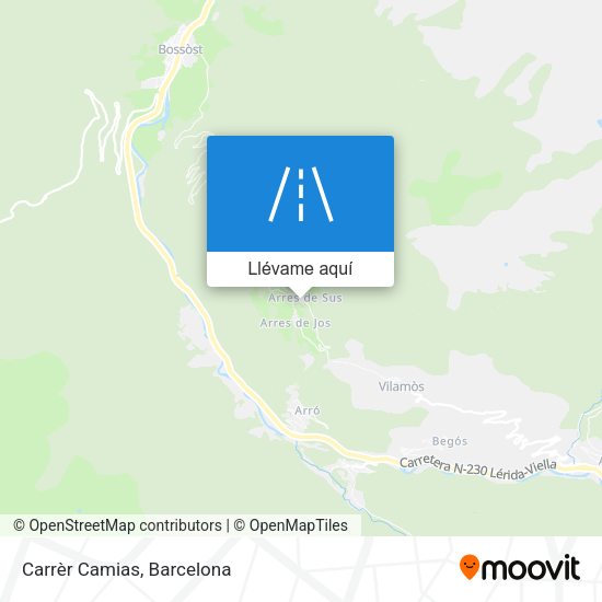 Mapa Carrèr Camias