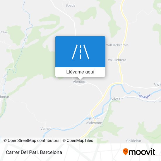 Mapa Carrer Del Pati