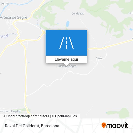 Mapa Raval Del Collderat