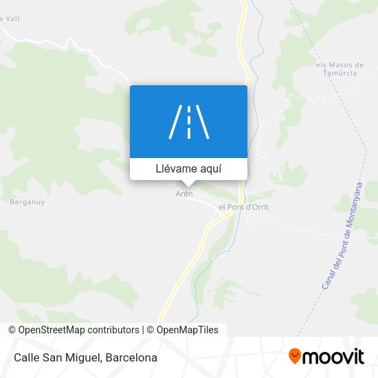 Mapa Calle San Miguel