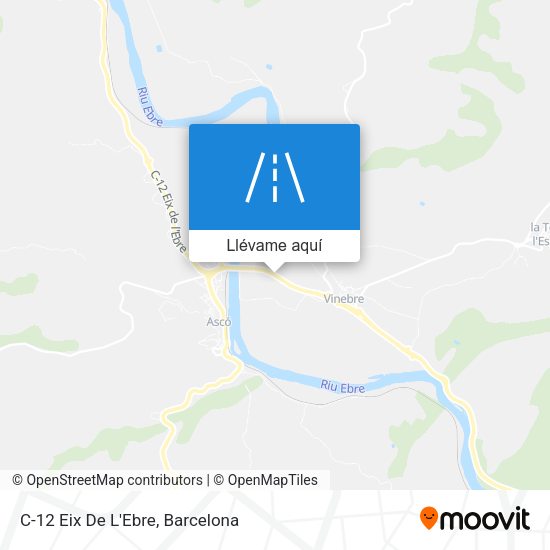 Mapa C-12 Eix De L'Ebre