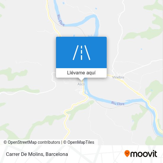 Mapa Carrer De Molins