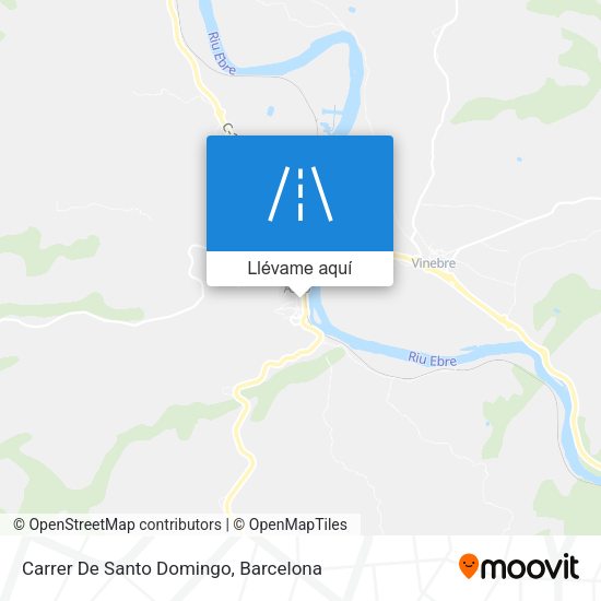 Mapa Carrer De Santo Domingo
