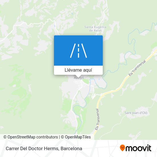 Mapa Carrer Del Doctor Herms