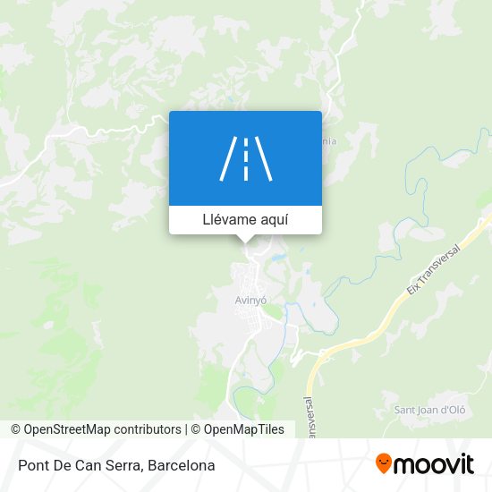 Mapa Pont De Can Serra