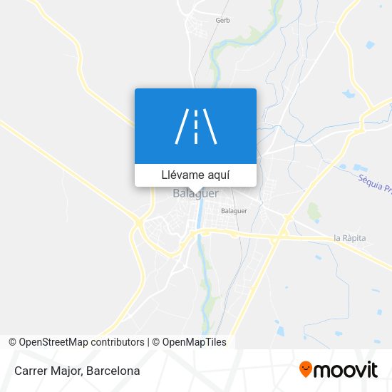 Mapa Carrer Major