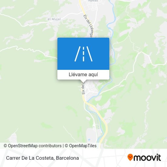 Mapa Carrer De La Costeta
