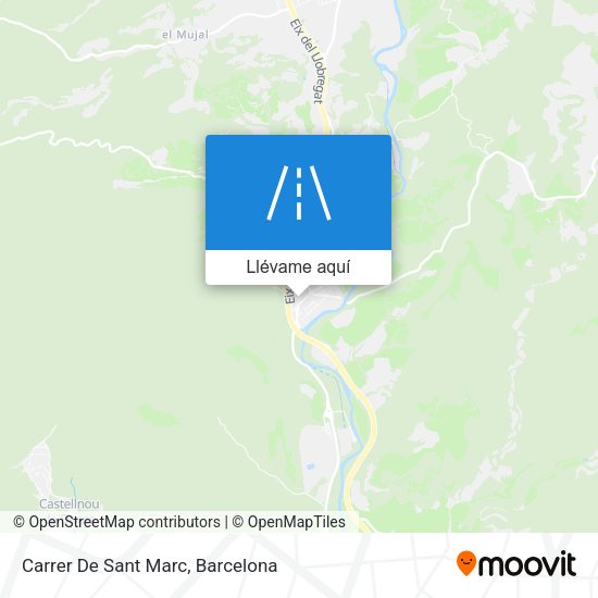 Mapa Carrer De Sant Marc
