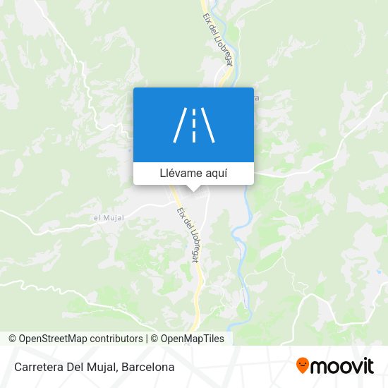 Mapa Carretera Del Mujal