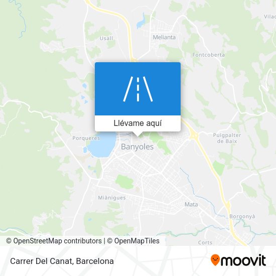 Mapa Carrer Del Canat