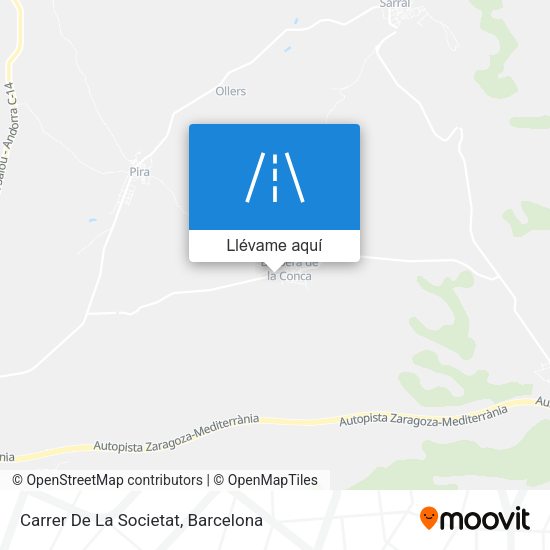 Mapa Carrer De La Societat