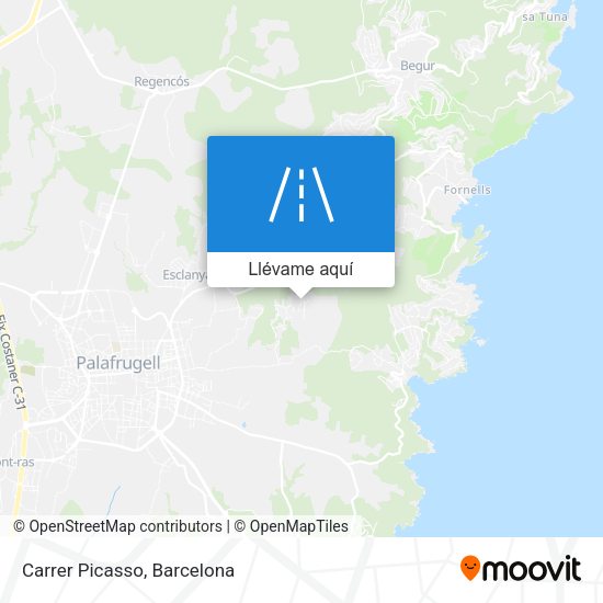 Mapa Carrer Picasso