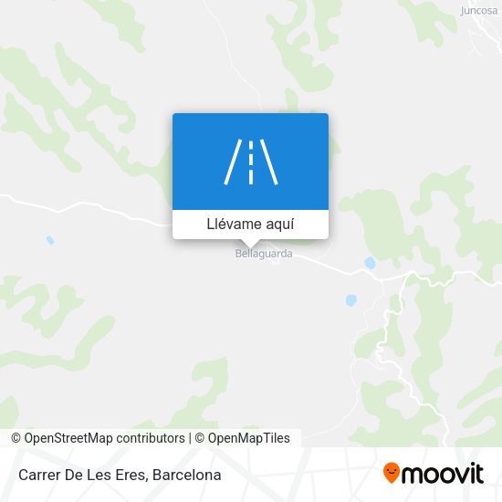 Mapa Carrer De Les Eres