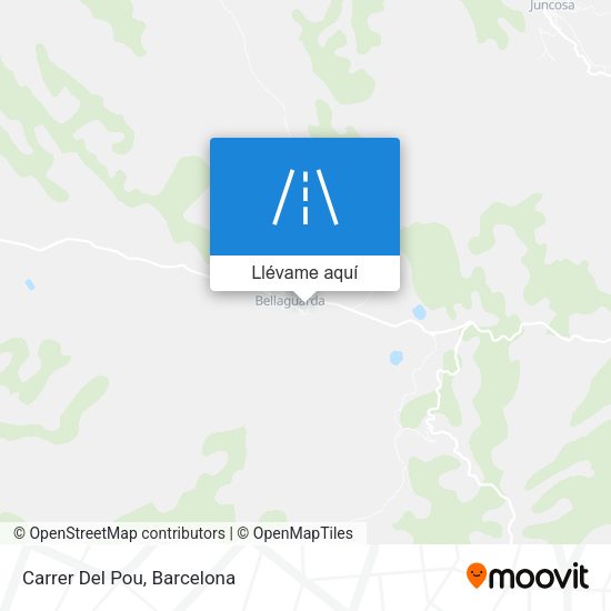 Mapa Carrer Del Pou