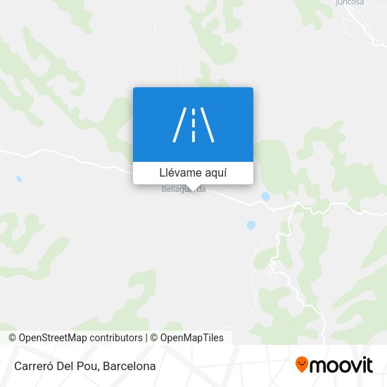 Mapa Carreró Del Pou