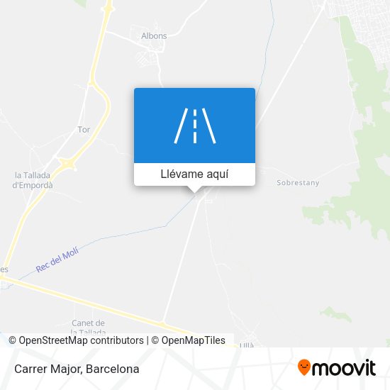 Mapa Carrer Major