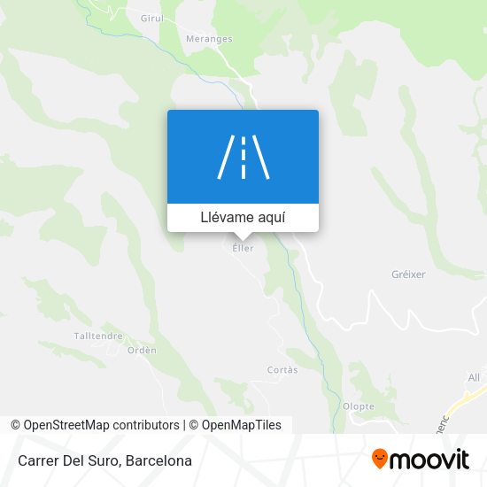 Mapa Carrer Del Suro