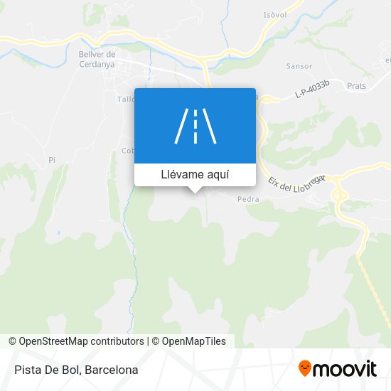 Mapa Pista De Bol