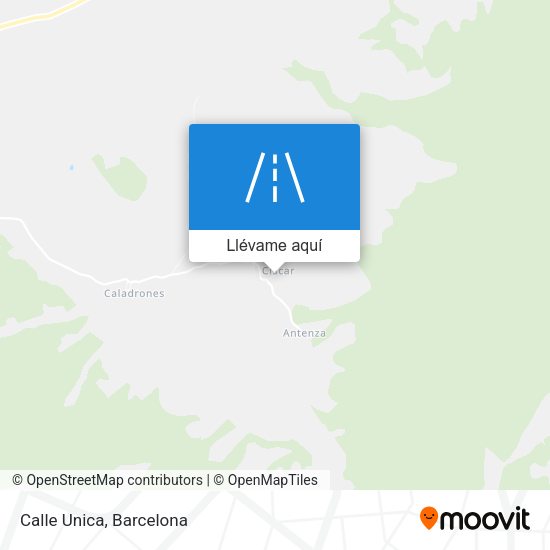 Mapa Calle Unica