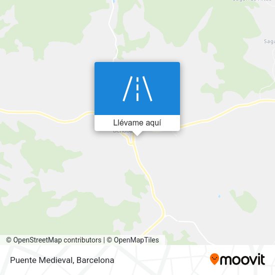 Mapa Puente Medieval