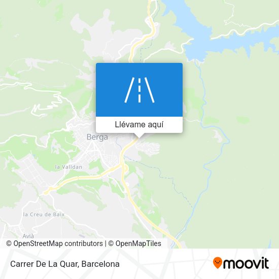 Mapa Carrer De La Quar
