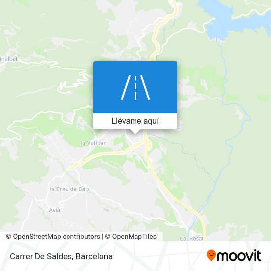Mapa Carrer De Saldes
