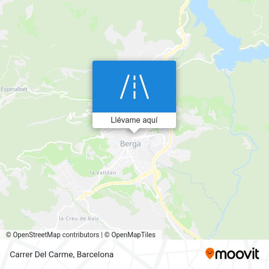 Mapa Carrer Del Carme