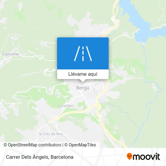 Mapa Carrer Dels Àngels