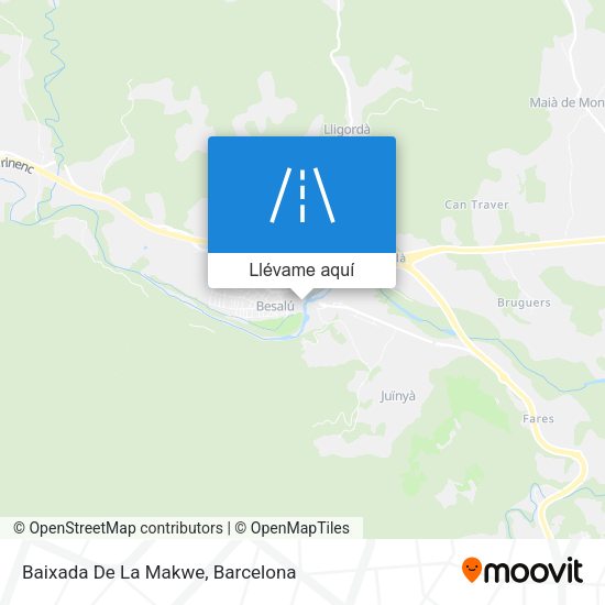 Mapa Baixada De La Makwe