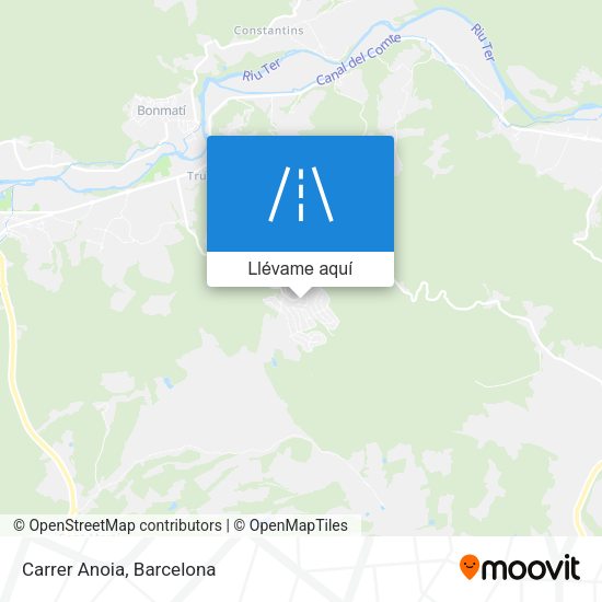 Mapa Carrer Anoia