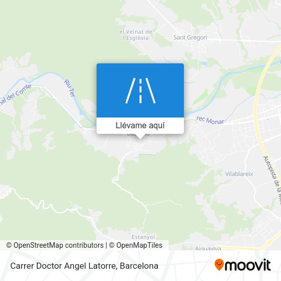 Mapa Carrer Doctor Angel Latorre