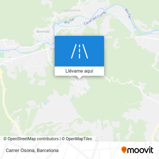 Mapa Carrer Osona