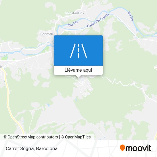 Mapa Carrer Segrià