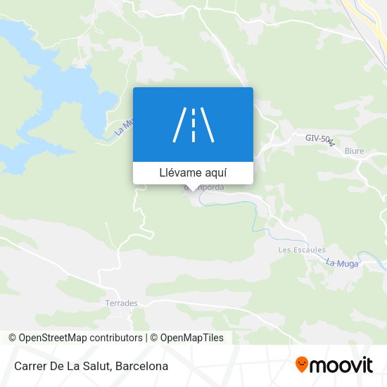 Mapa Carrer De La Salut