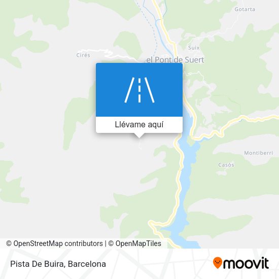 Mapa Pista De Buira